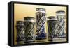 Pharmaceutical Jars, Spanish Albarello-null-Framed Stretched Canvas