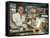 Pharmacist at Counter, 1946-null-Framed Stretched Canvas