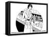 Pharmacist in the Dispensary-Dill-Framed Stretched Canvas