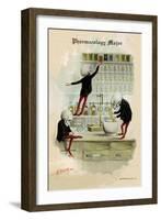 Pharmacology Major-F. Frusius M.d.-Framed Art Print