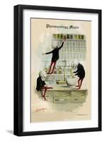 Pharmacology Major-F. Frusius M.d.-Framed Art Print