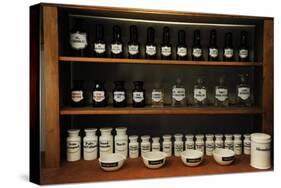 Pharmacy Jars-null-Stretched Canvas