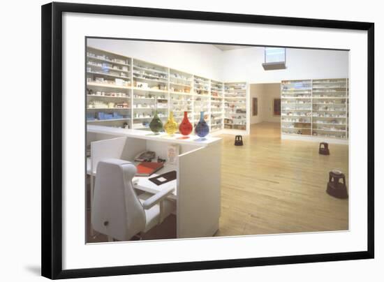 Pharmacy-Damien Hirst-Framed Art Print