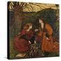 Pharmakeutria (Brewing the Love Philtre)-Marie Spartali Stillman-Stretched Canvas