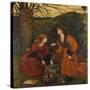 Pharmakeutria (Brewing the Love Philtre)-Marie Spartali Stillman-Stretched Canvas