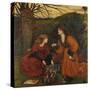 Pharmakeutria (Brewing the Love Philtre)-Marie Spartali Stillman-Stretched Canvas