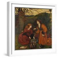 Pharmakeutria (Brewing the Love Philtre)-Marie Spartali Stillman-Framed Giclee Print