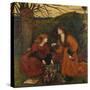 Pharmakeutria (Brewing the Love Philtre)-Marie Spartali Stillman-Stretched Canvas