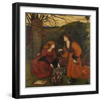 Pharmakeutria (Brewing the Love Philtre)-Marie Spartali Stillman-Framed Giclee Print