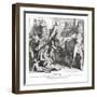 Pharoah makes Joseph a leader over Egypt, Genesis-Julius Schnorr von Carolsfeld-Framed Giclee Print