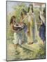 Pharoah's daughter finds baby Moses-Charles Edmund Brock-Mounted Giclee Print