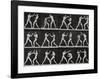 Phases in a Boxing Match-Eadweard Muybridge-Framed Giclee Print