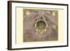 Phases Luna-Andreas Cellarius-Framed Art Print