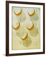 Phases of an eclipse-Science Source-Framed Giclee Print