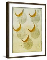 Phases of an eclipse-Science Source-Framed Giclee Print