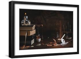 Phases Of Chocolate-Dina Belenko-Framed Giclee Print