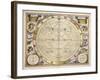 Phases of Moon and its Orbit-Andreas Cellarius-Framed Giclee Print