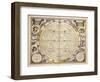 Phases of Moon and its Orbit-Andreas Cellarius-Framed Giclee Print