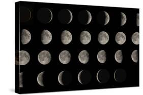 Phases of the Moon-Eckhard Slawik-Stretched Canvas