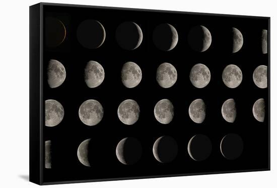 Phases of the Moon-Eckhard Slawik-Framed Stretched Canvas