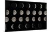 Phases of the Moon-Eckhard Slawik-Mounted Premium Photographic Print