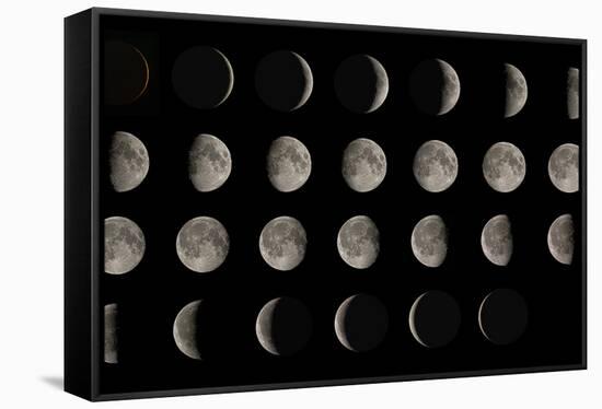 Phases of the Moon-Eckhard Slawik-Framed Stretched Canvas