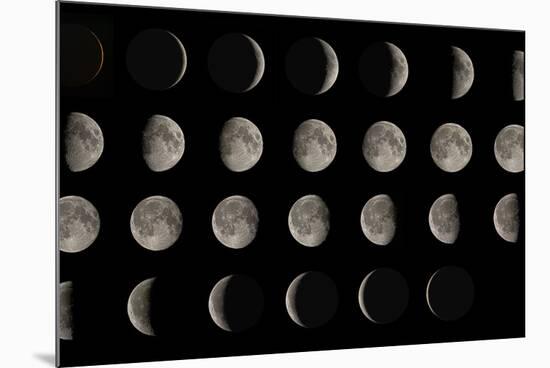 Phases of the Moon-Eckhard Slawik-Mounted Photographic Print