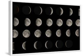 Phases of the Moon-Eckhard Slawik-Framed Photographic Print