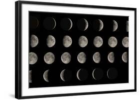 Phases of the Moon-Eckhard Slawik-Framed Photographic Print