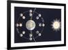 Phases of the Moon-null-Framed Giclee Print