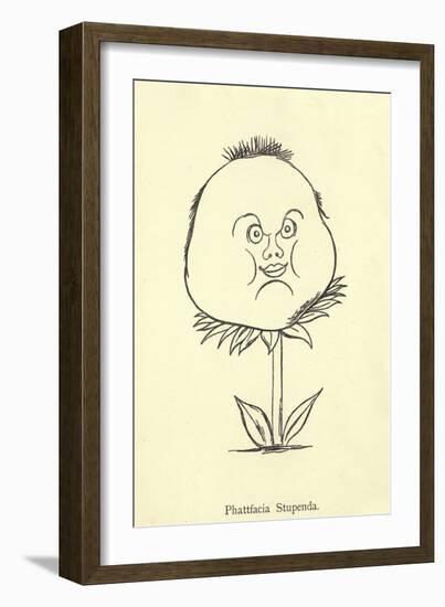 Phattfacia Stupenda-Edward Lear-Framed Giclee Print