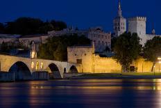 Avignon at Night, Provence, France-phbcz-Photographic Print