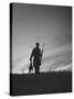 Pheasant Hunter Carrying Bird That He Killed-Wallace Kirkland-Stretched Canvas