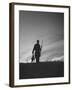 Pheasant Hunter Carrying Bird That He Killed-Wallace Kirkland-Framed Photographic Print