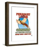 Pheasant Lodge-Mark Frost-Framed Giclee Print