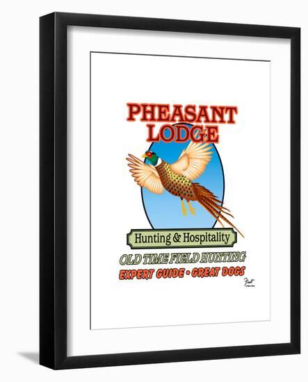 Pheasant Lodge-Mark Frost-Framed Giclee Print