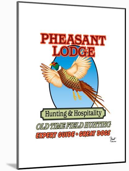 Pheasant Lodge-Mark Frost-Mounted Giclee Print