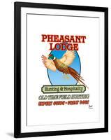 Pheasant Lodge-Mark Frost-Framed Giclee Print