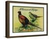 Pheasant Ridge Apple Crate Label - San Francisco, CA-Lantern Press-Framed Art Print