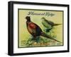 Pheasant Ridge Apple Crate Label - San Francisco, CA-Lantern Press-Framed Art Print