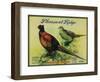 Pheasant Ridge Apple Crate Label - San Francisco, CA-Lantern Press-Framed Art Print
