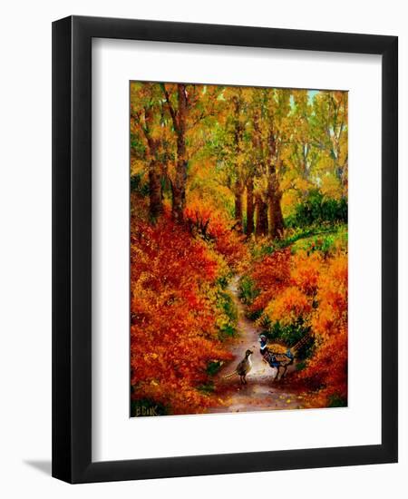 Pheasant Road-Bonnie B. Cook-Framed Premium Giclee Print