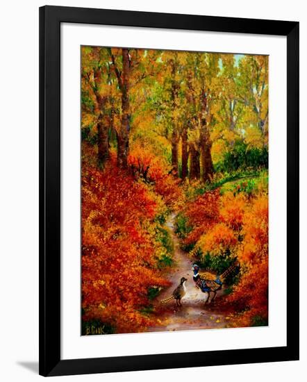 Pheasant Road-Bonnie B. Cook-Framed Giclee Print