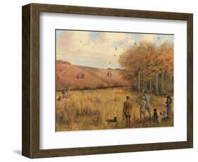 Pheasant Shooting-Christopher William Strange-Framed Giclee Print