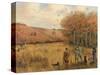 Pheasant Shooting-Christopher William Strange-Stretched Canvas