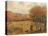 Pheasant Shooting-Christopher William Strange-Stretched Canvas