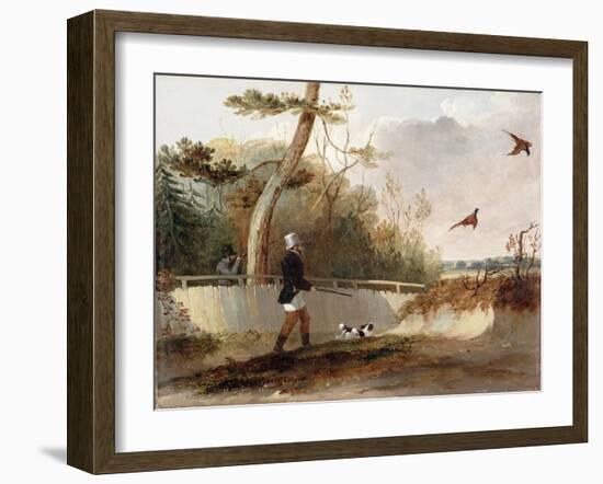 Pheasant Shooting-Samuel John Egbert Jones-Framed Giclee Print
