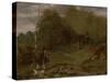 Pheasant Shooting-Edward Duncan-Stretched Canvas