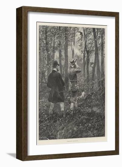 Pheasant-Shooting-Richard Caton Woodville II-Framed Giclee Print