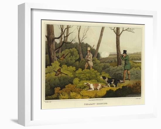 Pheasant Shooting-Henry Thomas Alken-Framed Giclee Print